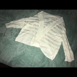 Women’s White Cardigan!